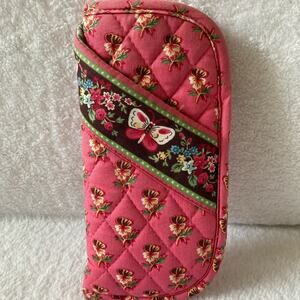 Vera Bradley Floral Quilted Sunglasses Case Size OS